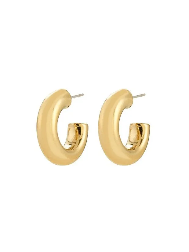 PILGRIM Phase Small Hoop Earrings sold by 27 Boutique