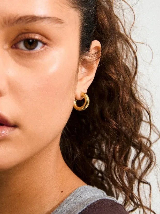 PILGRIM Phase Small Hoop Earrings sold by 27 Boutique product image thumbnail 3