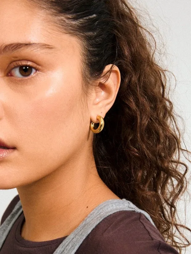 PILGRIM Phase Small Hoop Earrings sold by 27 Boutique product image thumbnail 2