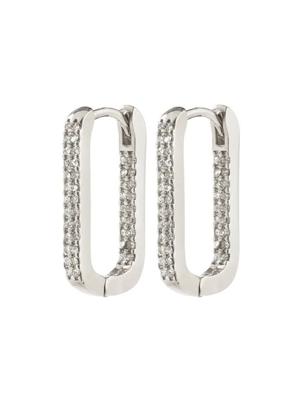 PILGRIM Phase Oval Hoop Earrings sold by 27 Boutique product image thumbnail 4
