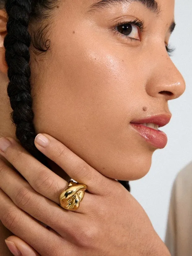 PILGRIM Unfold Twisted Ring sold by 27 Boutique product image thumbnail 5