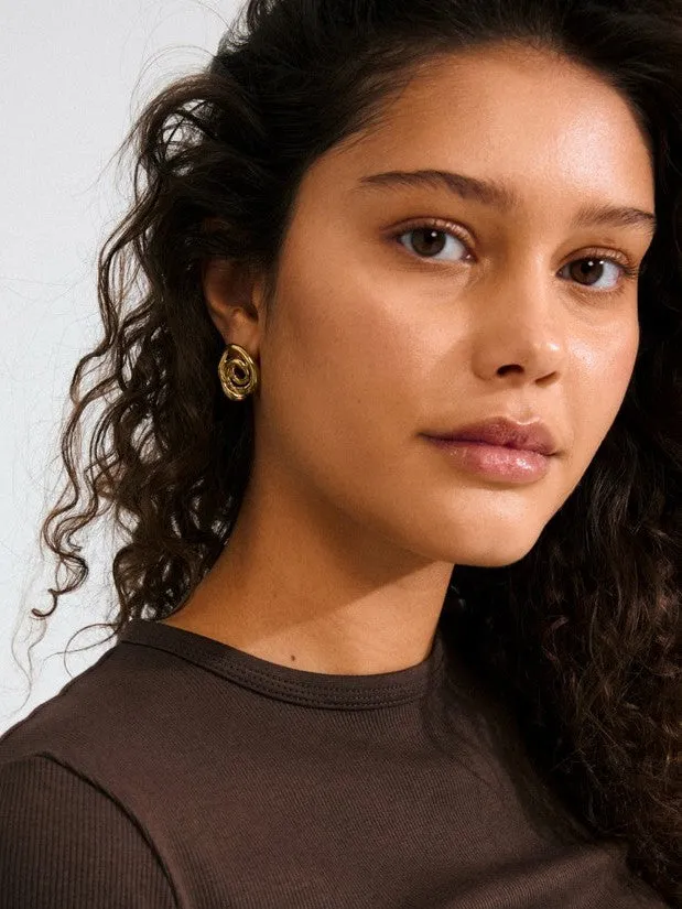 PILGRIM Unfold Spiral Earrings sold by 27 Boutique product image thumbnail 2