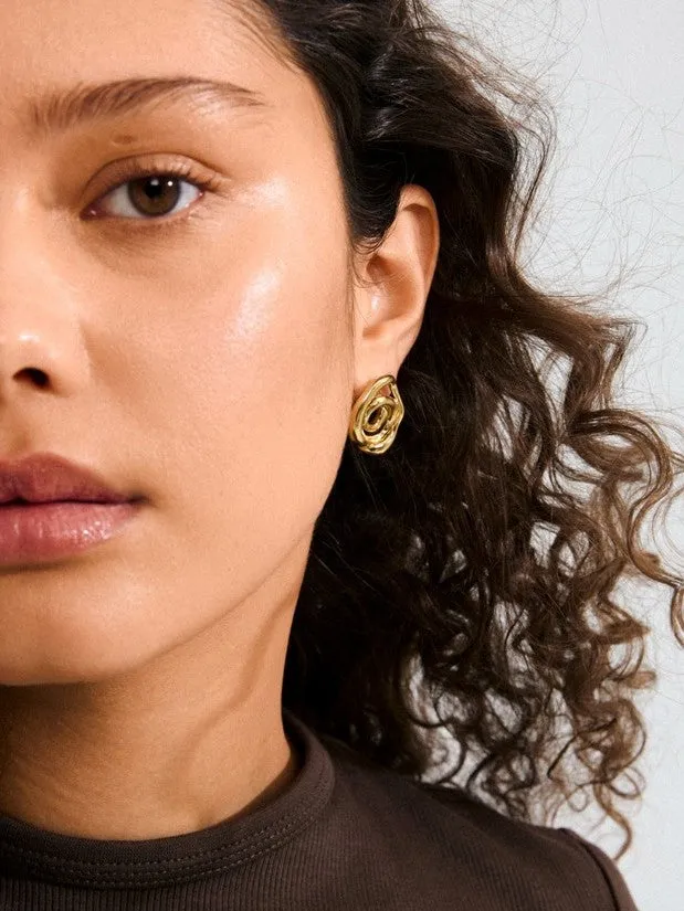 PILGRIM Unfold Spiral Earrings sold by 27 Boutique product image thumbnail 3