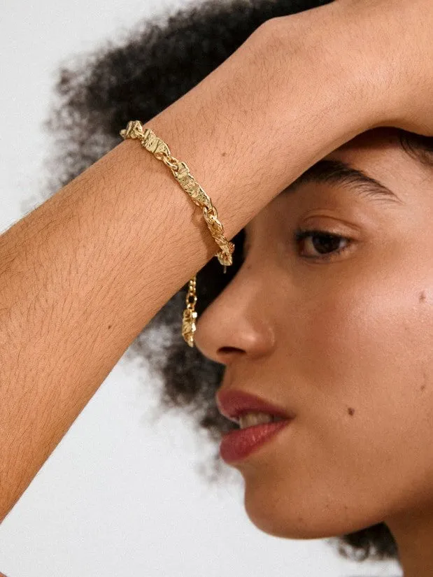 PILGRIM Instant Textured Bracelet sold by 27 Boutique