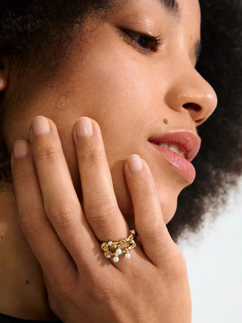 PILGRIM Hadley 2-in-1 Ring Set sold by 27 Boutique product image thumbnail 3