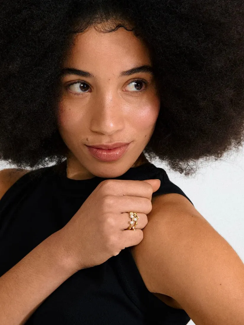 PILGRIM Hadley 2-in-1 Ring Set sold by 27 Boutique product image thumbnail 2