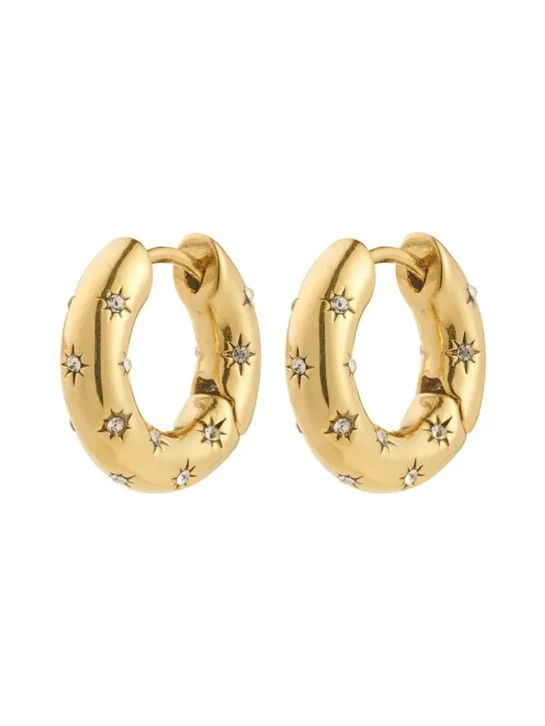 PILGRIM Nevaeh Huggie Hoop sold by 27 Boutique