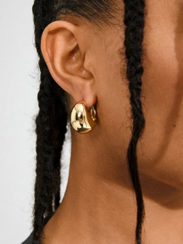 PILGRIM Free Chunky Hoop Earrings sold by 27 Boutique product image thumbnail 3