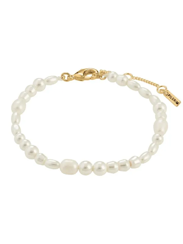 PILGRIM Elliana Pearl Bracelet sold by 27 Boutique