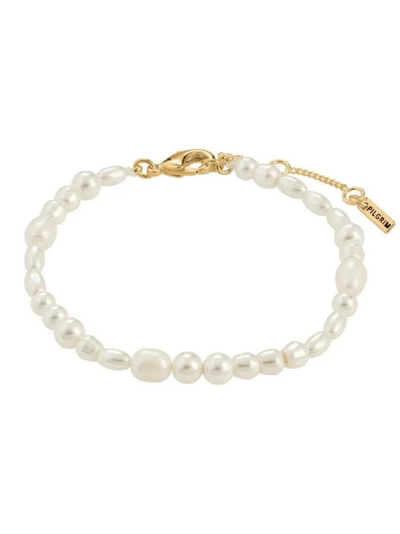 PILGRIM Elliana Pearl Bracelet sold by 27 Boutique