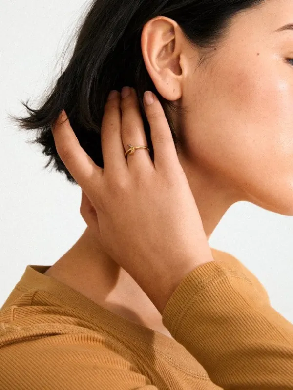 PILGRIM Lulu Moon Stack Ring sold by 27 Boutique