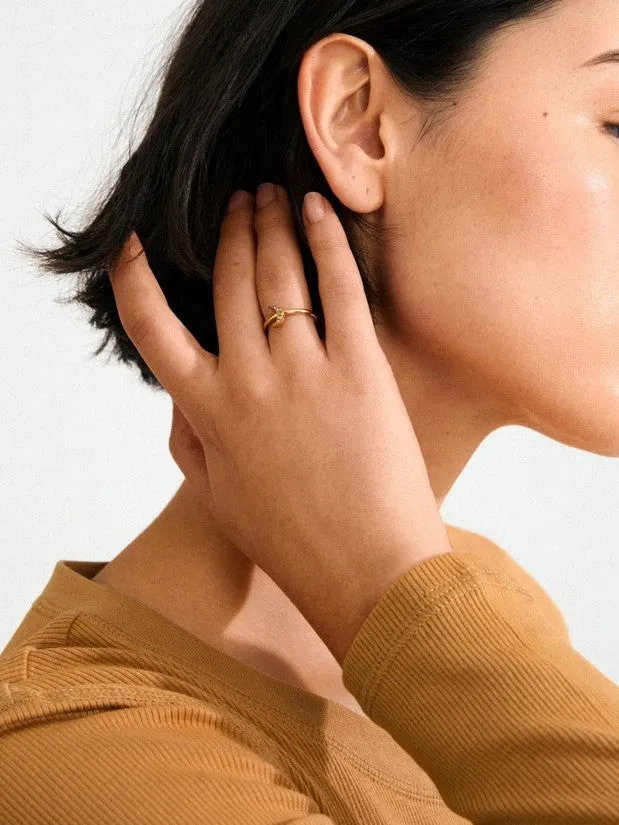 PILGRIM Lulu Moon Stack Ring sold by 27 Boutique