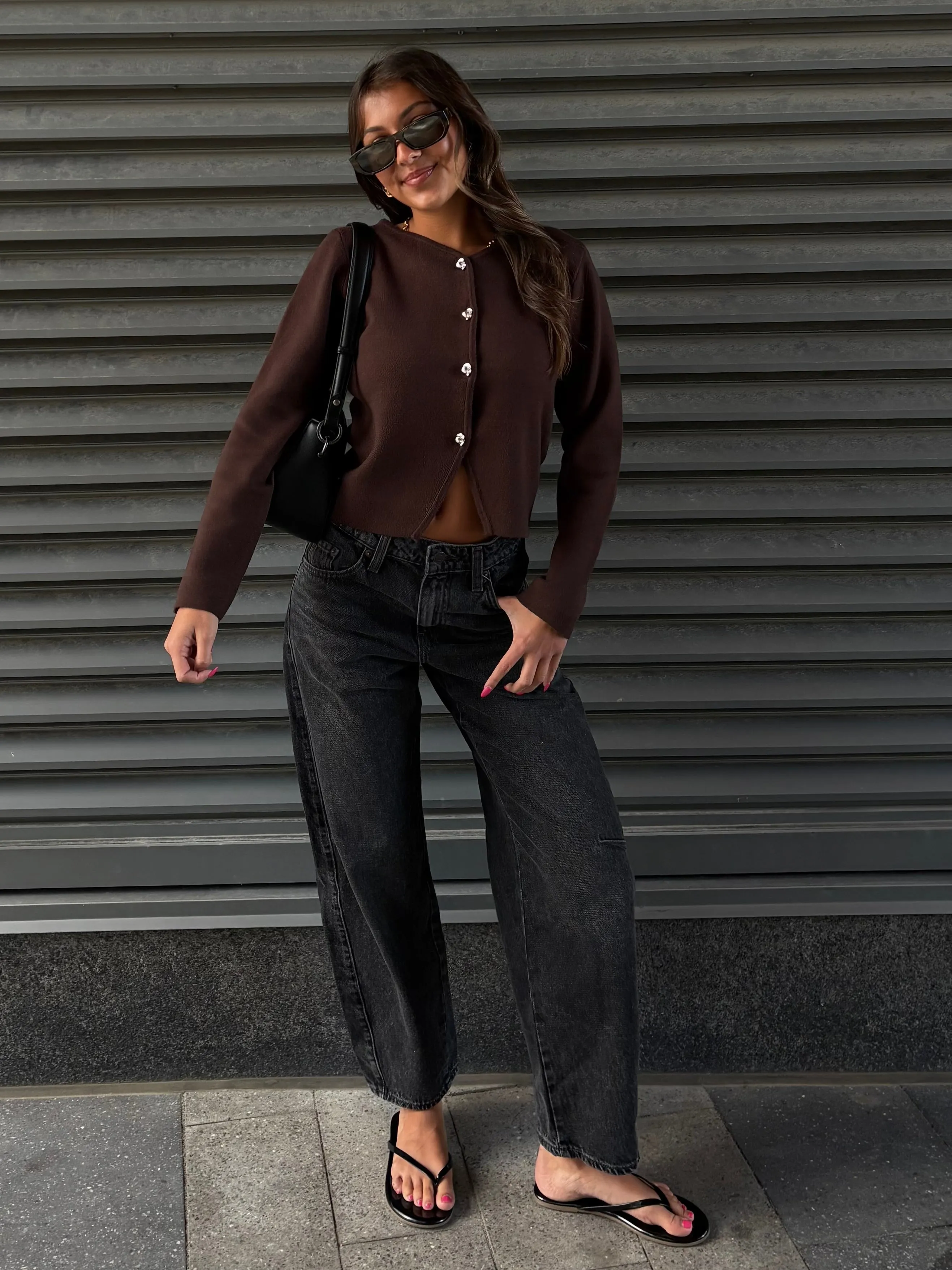 ONLY Scarlett Button Front Knit Cardigan sold by 27 Boutique product image thumbnail 3