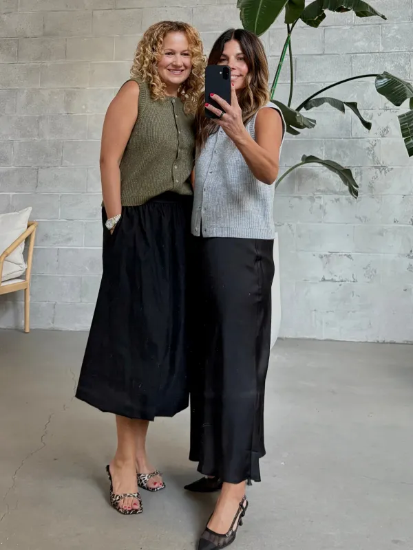 GENTLE FAWN Winnie Button Front Knit Vest sold by 27 Boutique