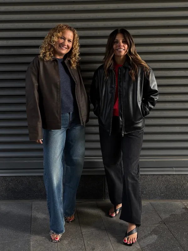 GENTLE FAWN Audrey Faux Leather Jacket made by Gentle Fawn