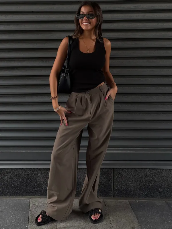 PIECES High Waisted Trouser sold by 27 Boutique