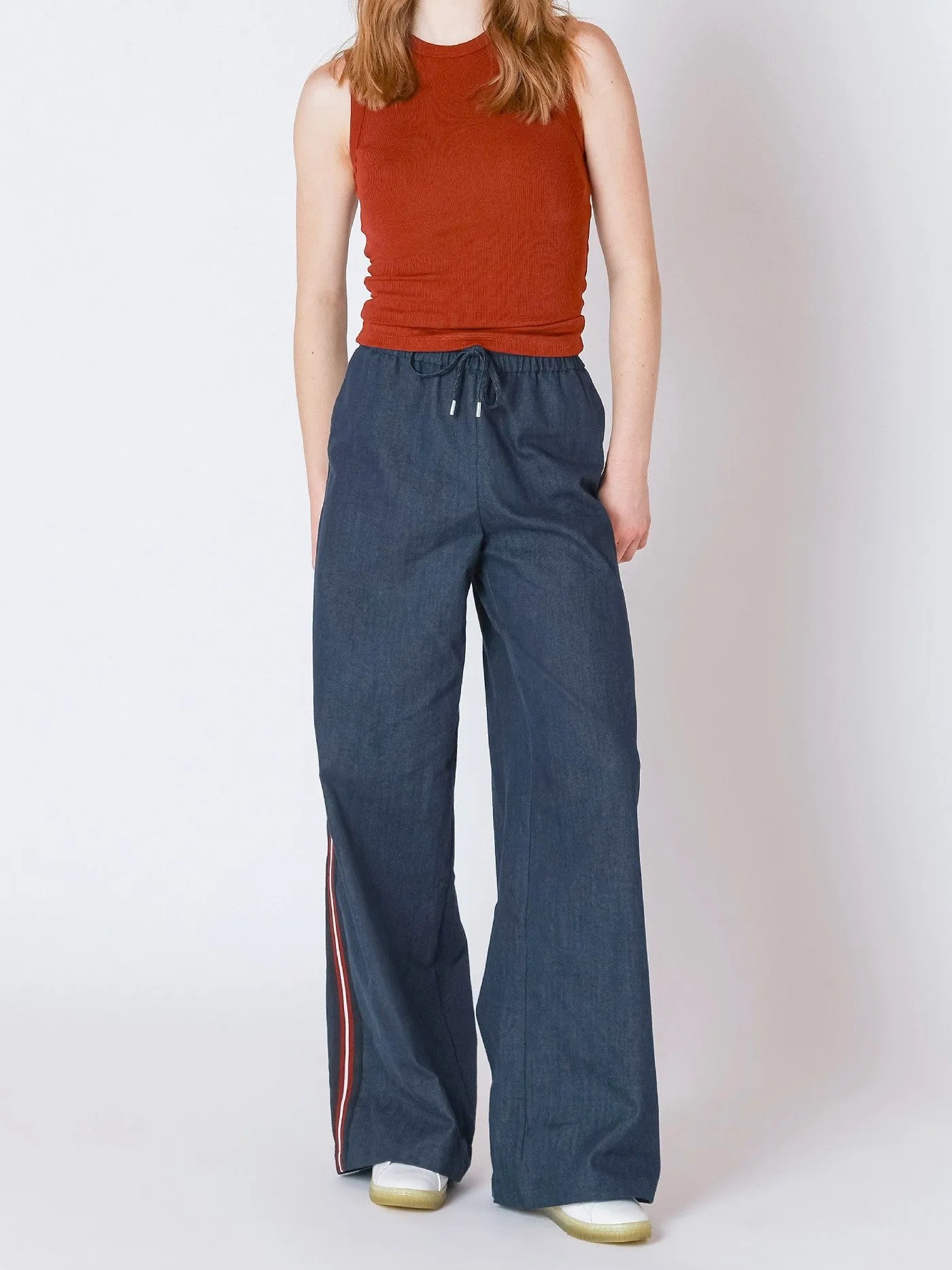 DEX Stripe Wide Leg Denim Pant sold by 27 Boutique product image thumbnail 4