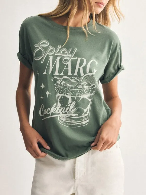 Z SUPPLY Spicy Marg Boyfriend Tee sold by 27 Boutique