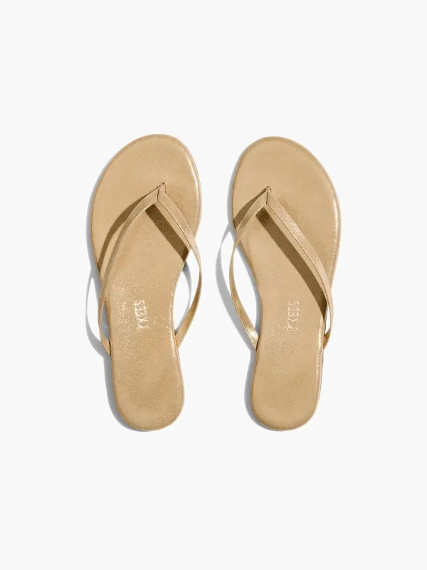 TKEES Lily Glitter Leather Flip Flip Sandal sold by 27 Boutique