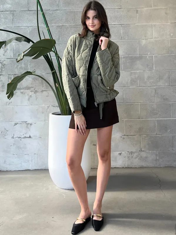 DEX Quilted Jacket sold by 27 Boutique