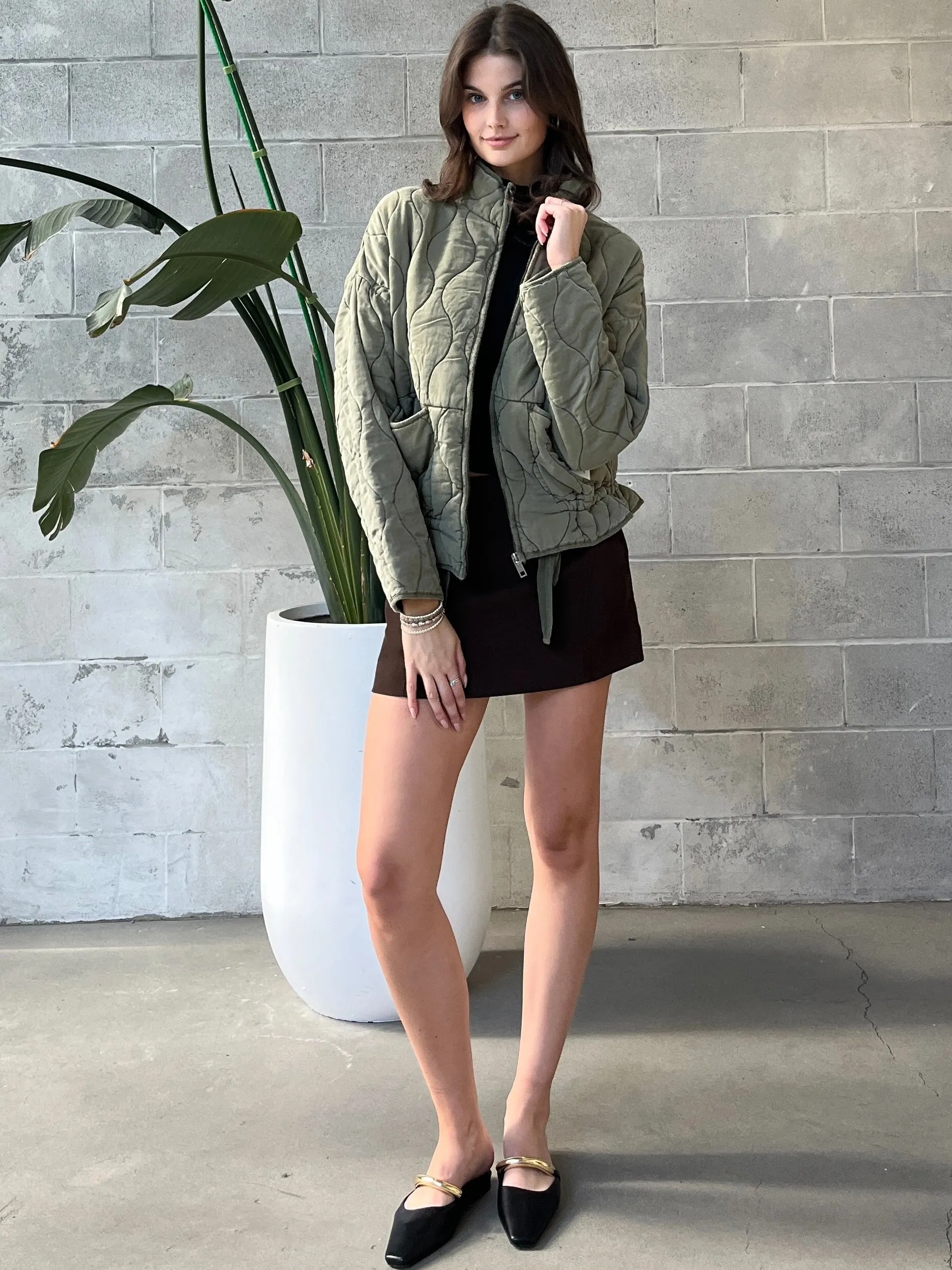 DEX Quilted Jacket sold by 27 Boutique