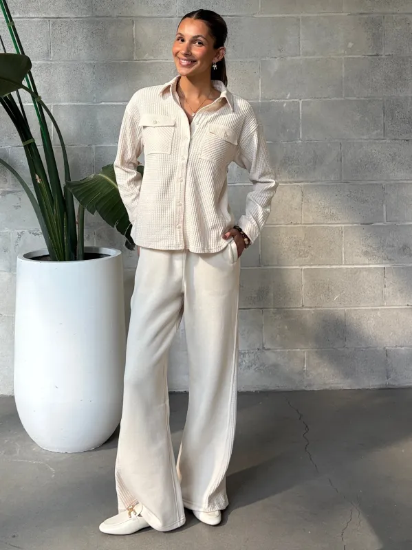 ROOM 34 Wide Leg Jogger sold by 27 Boutique