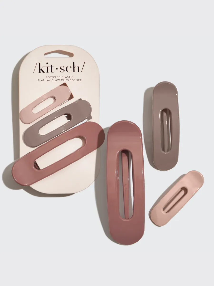KITSCH Flat Lay Claw Clip 3Pc Set sold by 27 Boutique