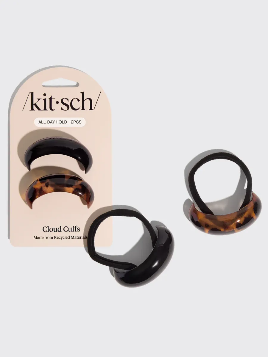KITSCH Cloud Cuff Hair Ties 2Pc Set sold by 27 Boutique