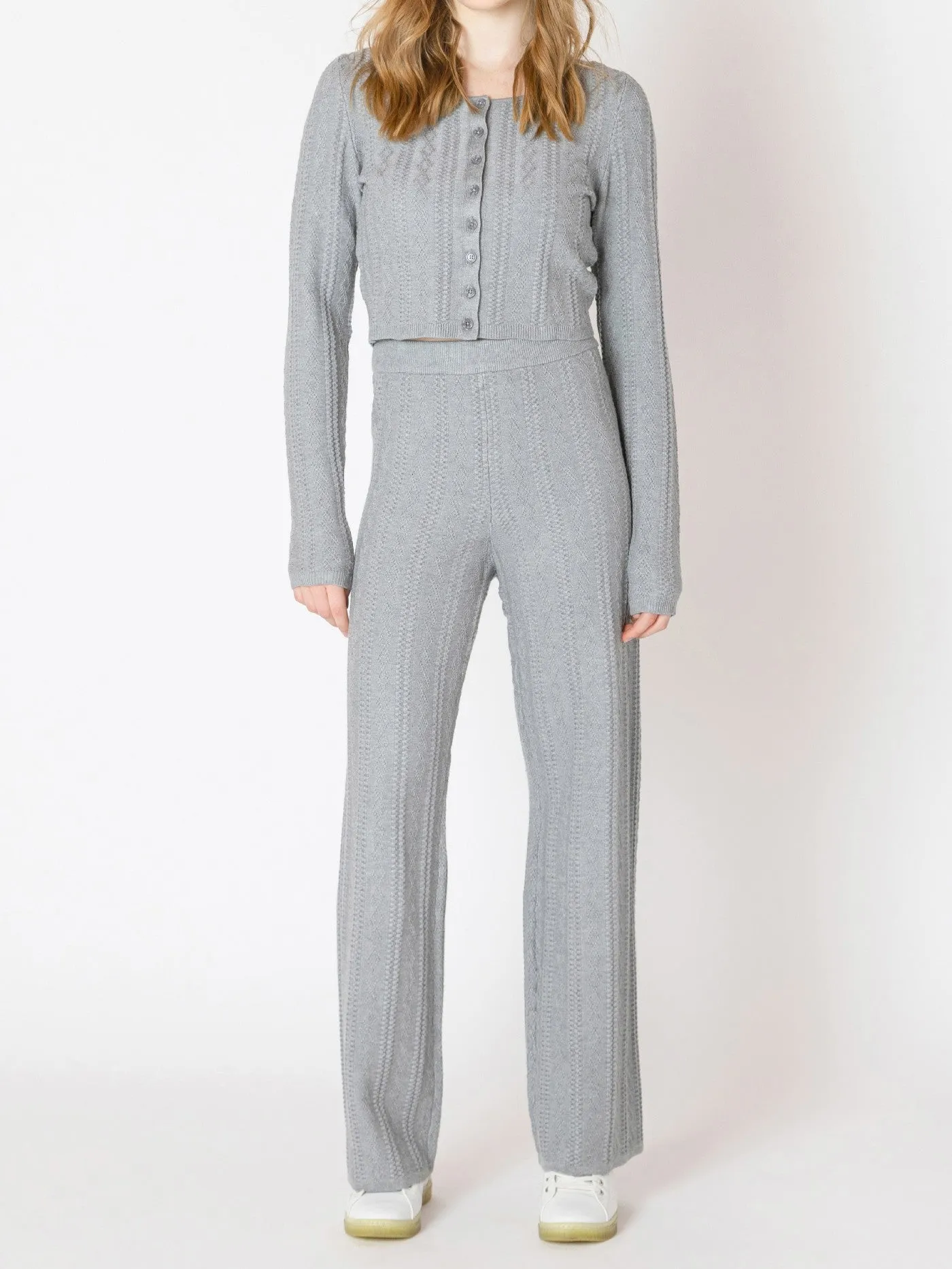 DEX Cable Knit Cardigan & Pant Set sold by 27 Boutique product image thumbnail 2