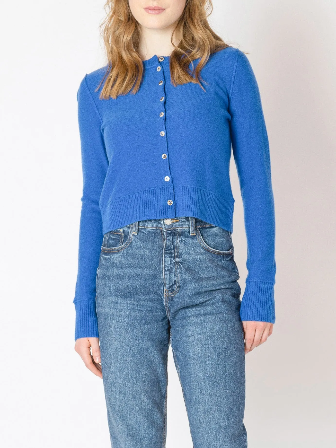 DEX Button Front Cropped Cardigan sold by 27 Boutique product image thumbnail 4