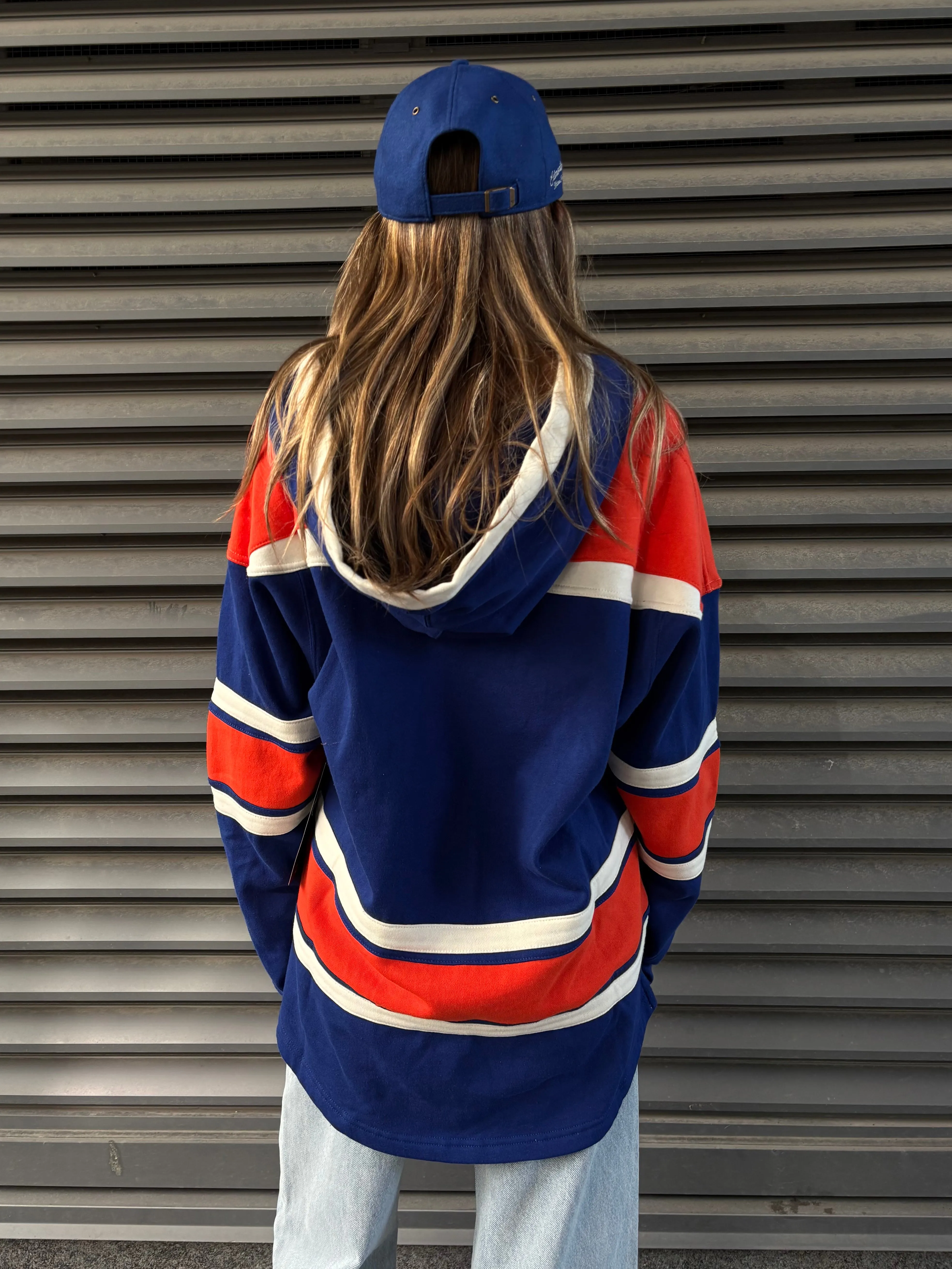'47 BRAND NHL Edmonton Oilers Lacer Fleece Hoodie sold by 27 Boutique product image thumbnail 3