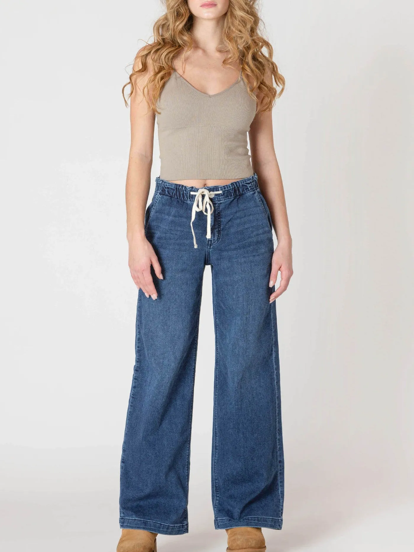 ROOM 34 Wide Leg Denim Pant sold by 27 Boutique product image thumbnail 5