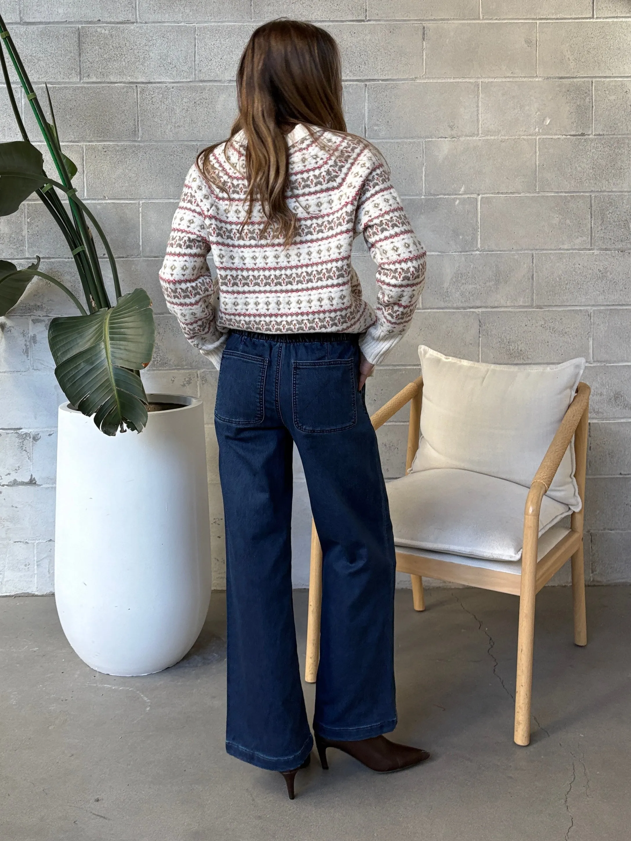 ROOM 34 Wide Leg Denim Pant sold by 27 Boutique product image thumbnail 2