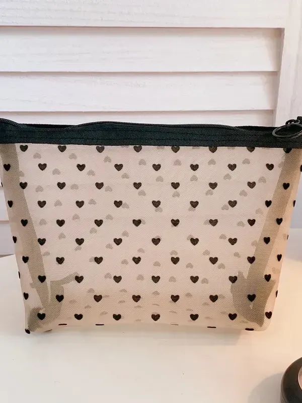 27 Mesh Heart Cosmetic Bag sold by 27 Boutique product image thumbnail 4