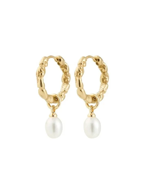 PILGRIM Shift Pearl Earrings sold by 27 Boutique