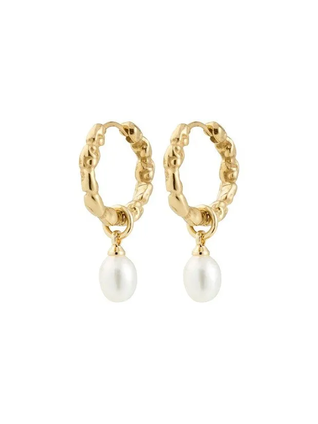 PILGRIM Shift Pearl Earrings sold by 27 Boutique