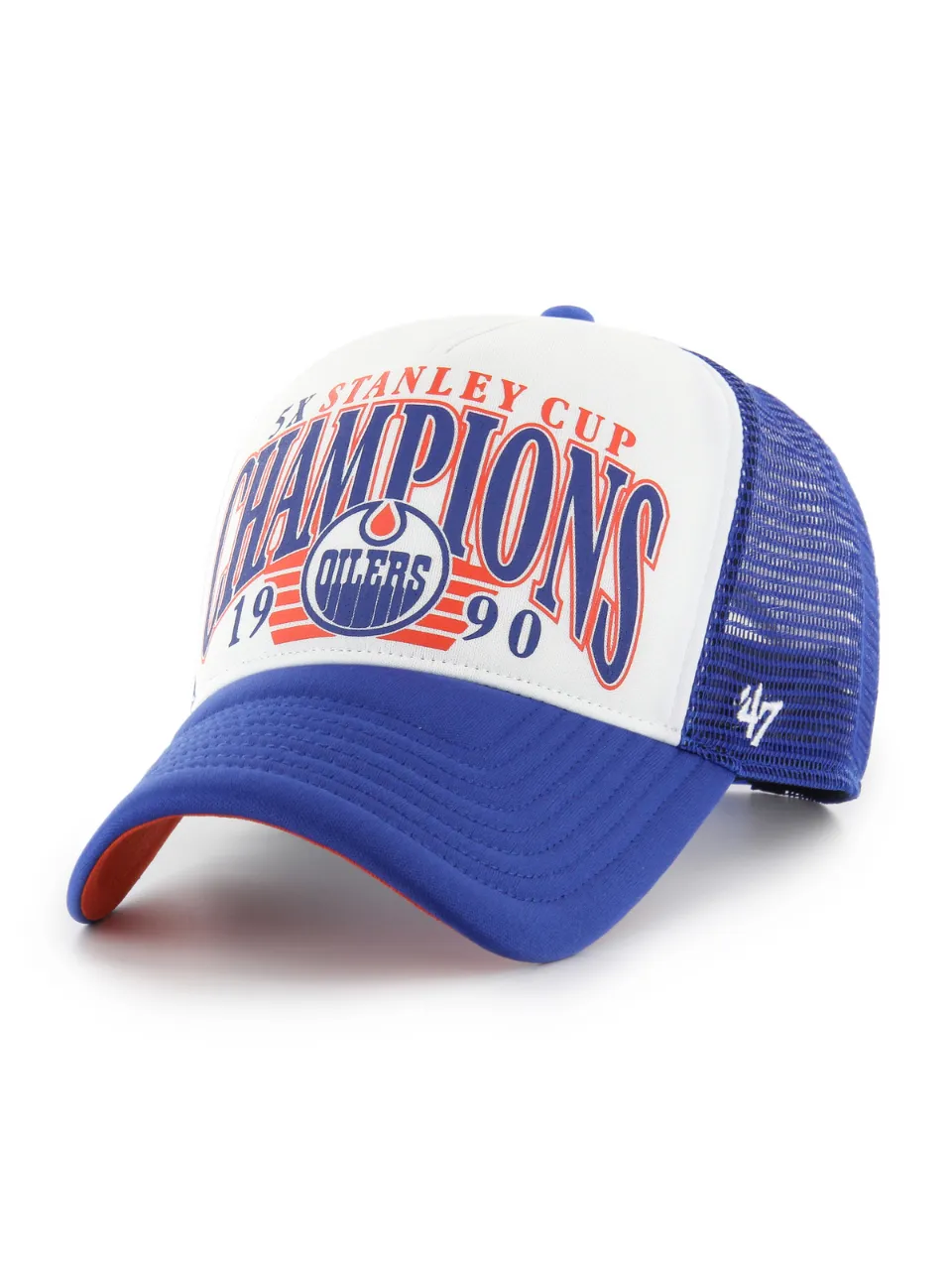 '47 BRAND Edmonton Oilers Foam Champ 47 Offside DT Cap sold by 27 Boutique product image thumbnail 4