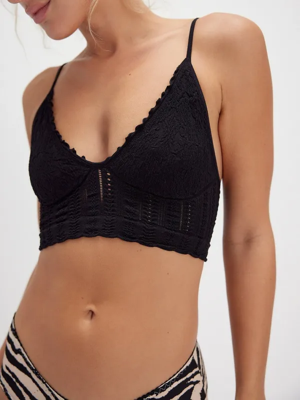 FREE PEOPLE Heirloom Seamless Bralette sold by 27 Boutique