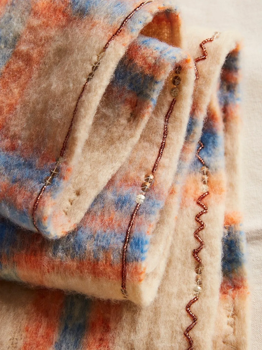 FREE PEOPLE Highland Plaid Skinny Scarf sold by 27 Boutique product image thumbnail 5