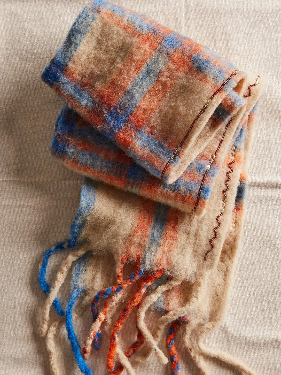 FREE PEOPLE Highland Plaid Skinny Scarf sold by 27 Boutique product image thumbnail 4