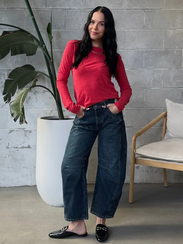 FREE PEOPLE Nova Long Sleeve Tee sold by 27 Boutique