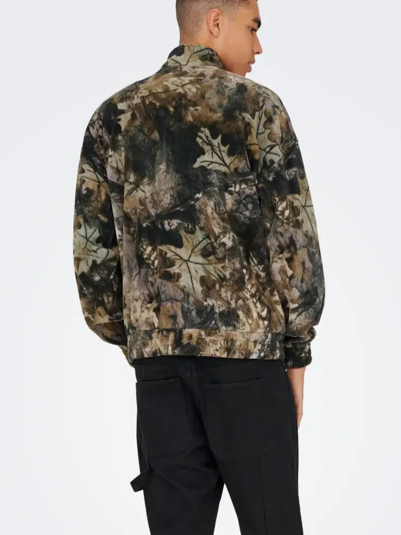 ONLY + SONS Billy Vintage Fleece Zip Up sold by 27 Boutique product image thumbnail 5