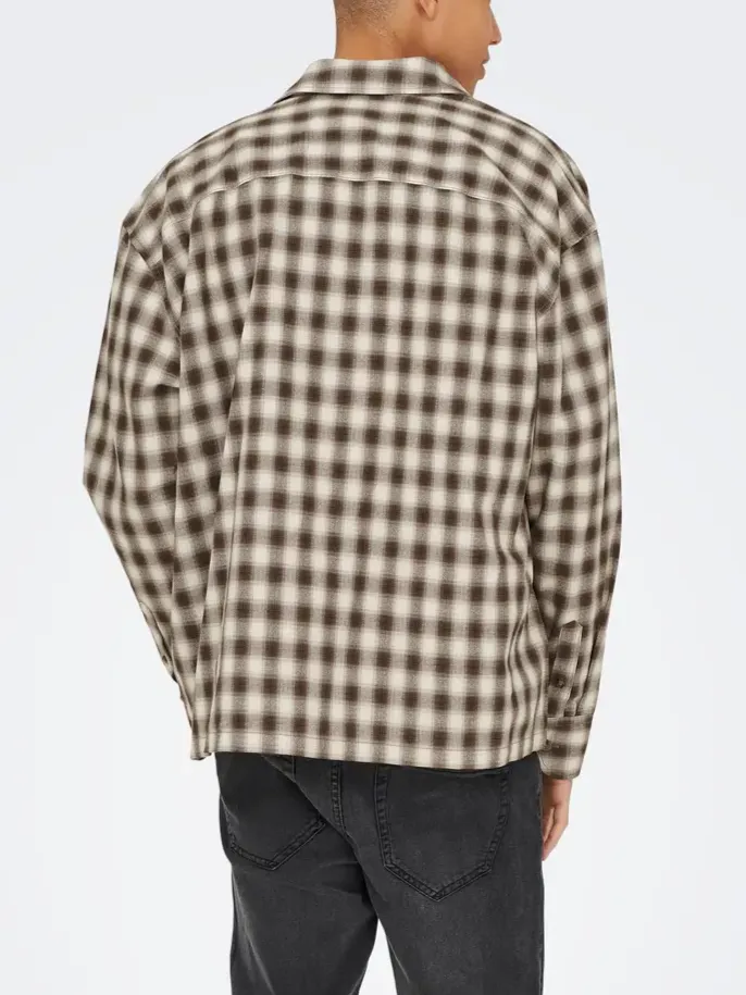 ONLY + SONS Elliot Button Up Long Sleeve sold by 27 Boutique product image thumbnail 5