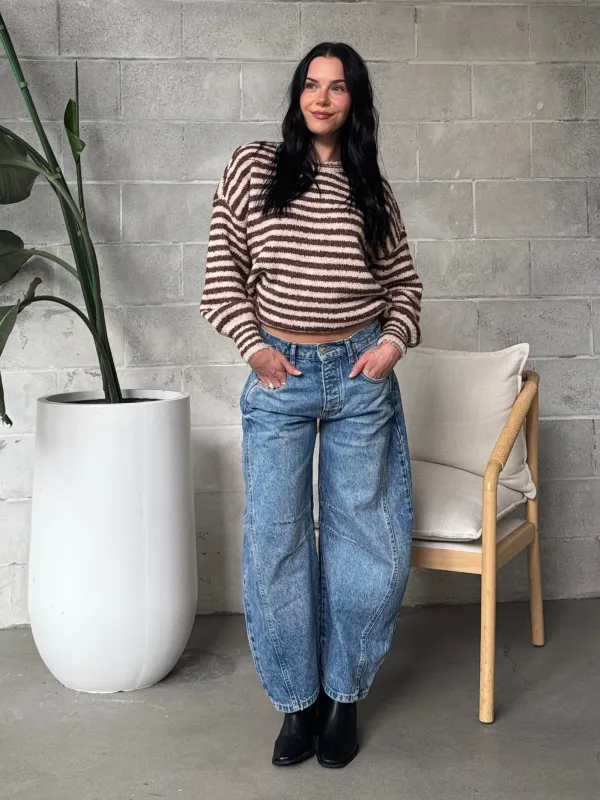 SALTWATE LUXE Autumn Striped Sweater sold by 27 Boutique