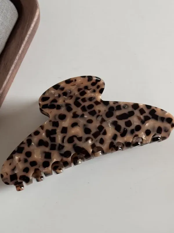 27 Spotted Leopard Print Claw Clip sold by 27 Boutique