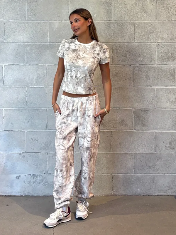 27 Avery Camo Fleece Sweatpants sold by 27 Boutique