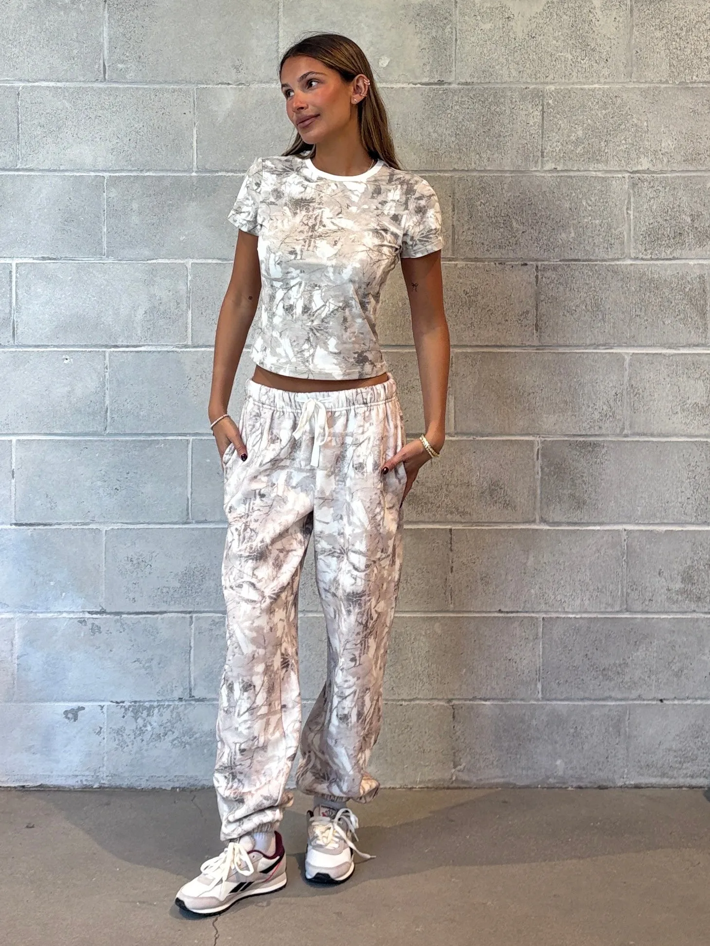 27 Avery Camo Fleece Sweatpants sold by 27 Boutique