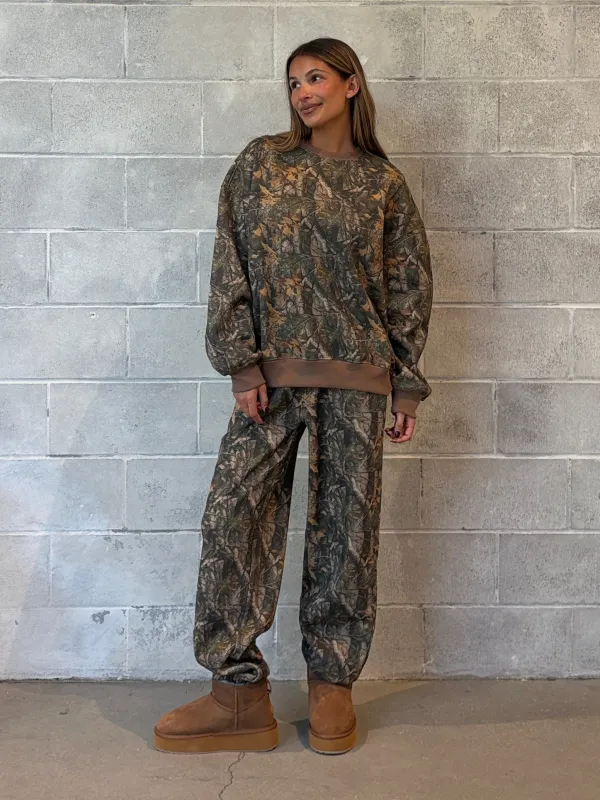 27 Camo Fleece Sweatshirt sold by 27 Boutique