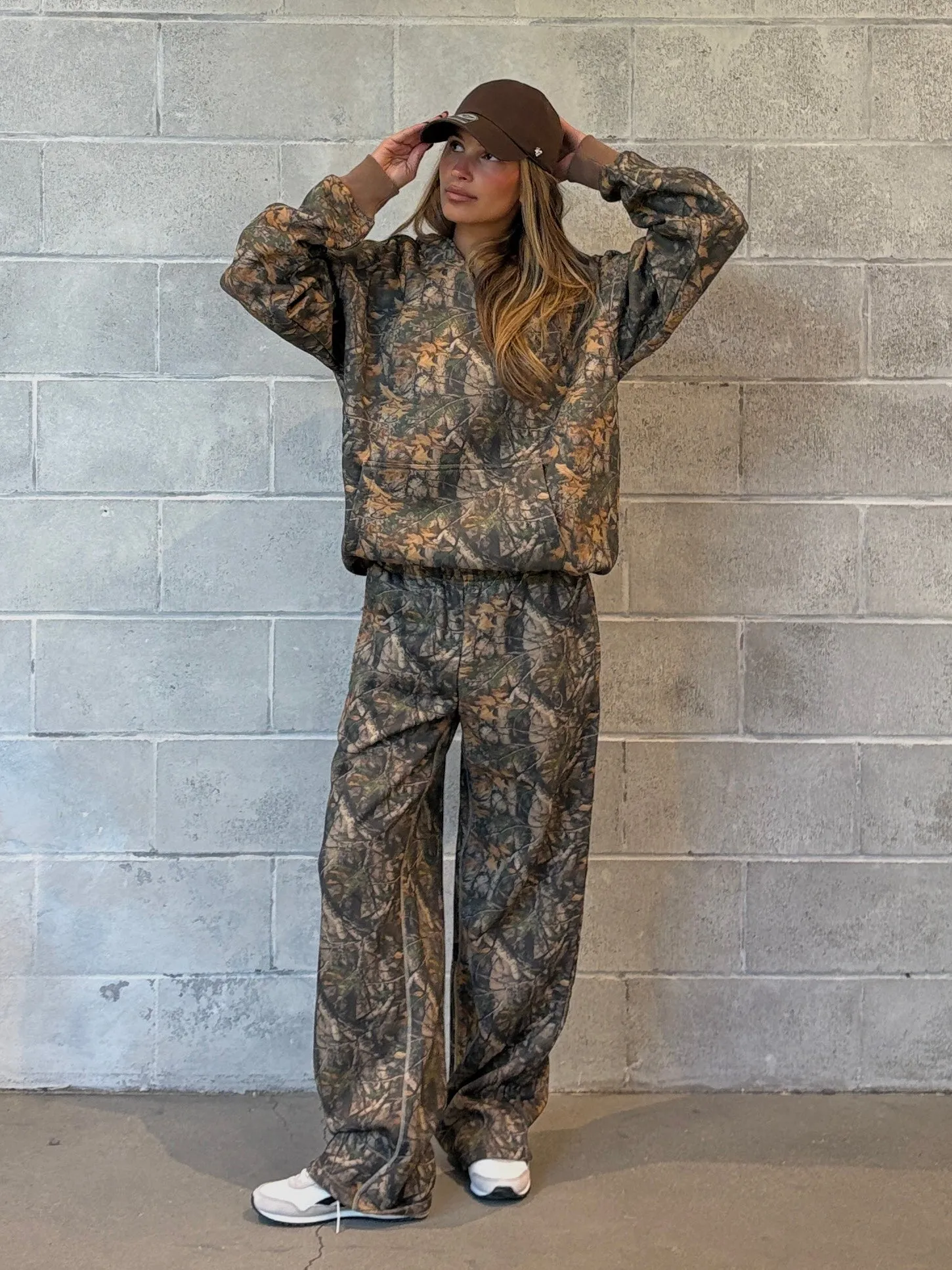 27 Camo Fleece Wide Leg Sweatpants sold by 27 Boutique