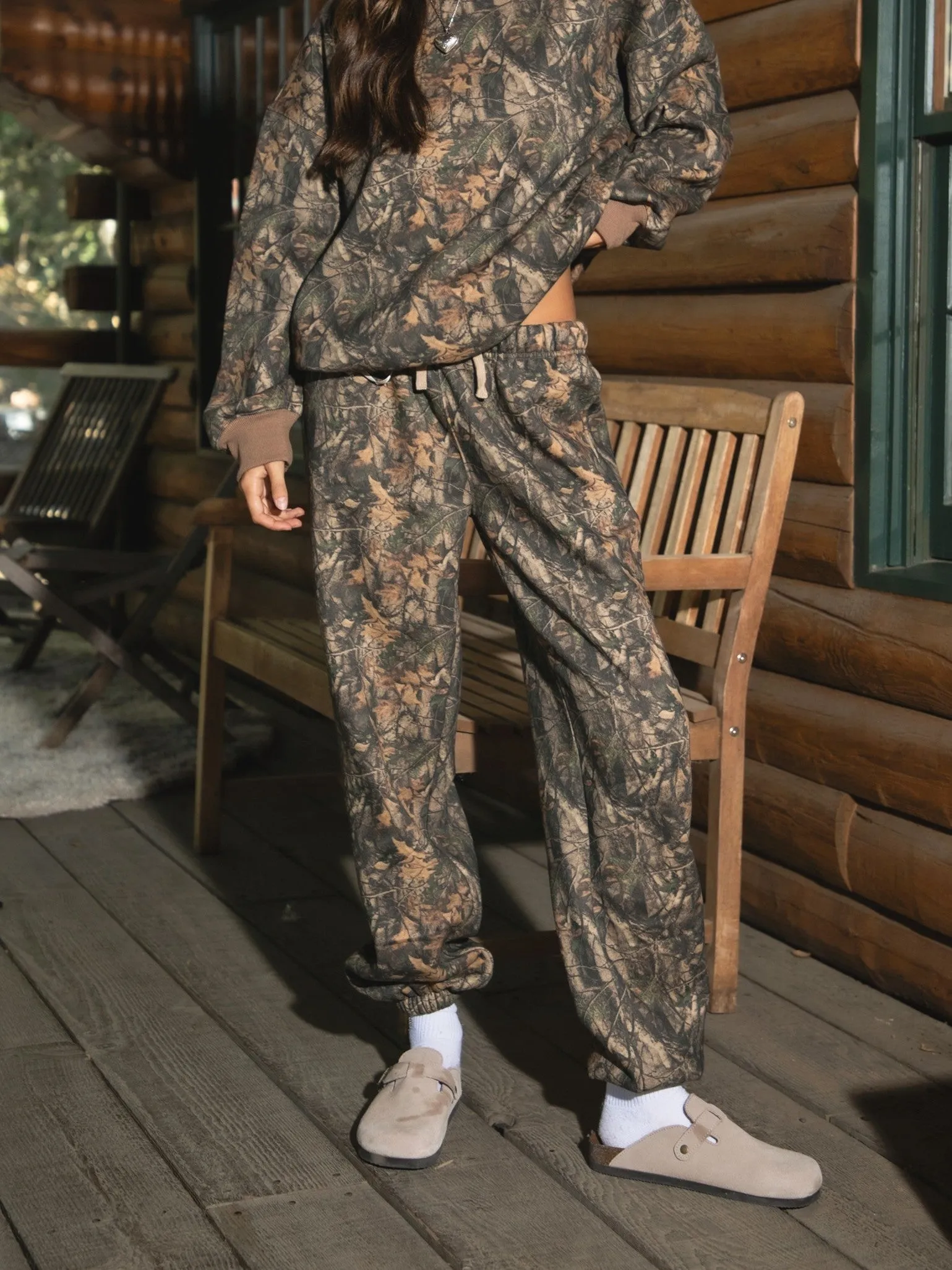 27 Camo Fleece Sweatpants sold by 27 Boutique product image thumbnail 4